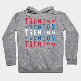 TEXT ART USA TRENTON Hoodie